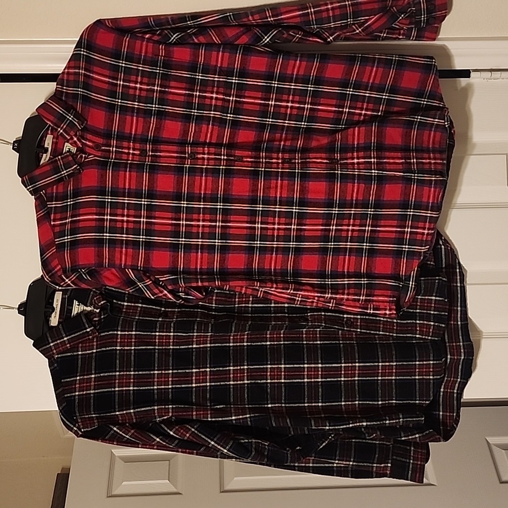 L.L Bean long sleeve button up shirts